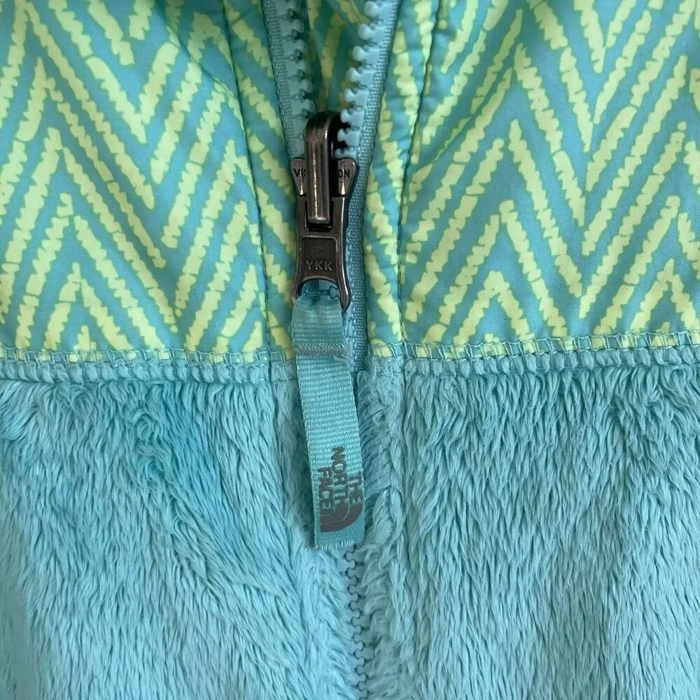 The North Face Girls Denali Thermal Fleece Jacket -‎ Mint Blue- Large 14/16